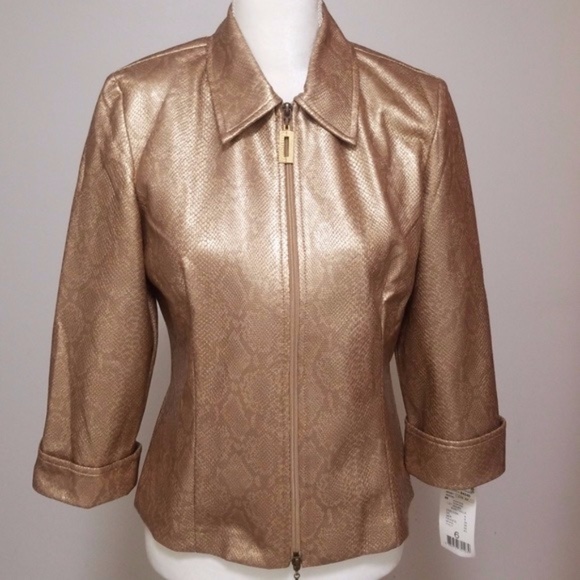Joseph Ribkoff Jackets & Blazers - NWT Joseph Ribkoff champagne colored jacket